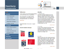 Tablet Screenshot of hasenkamp.biz